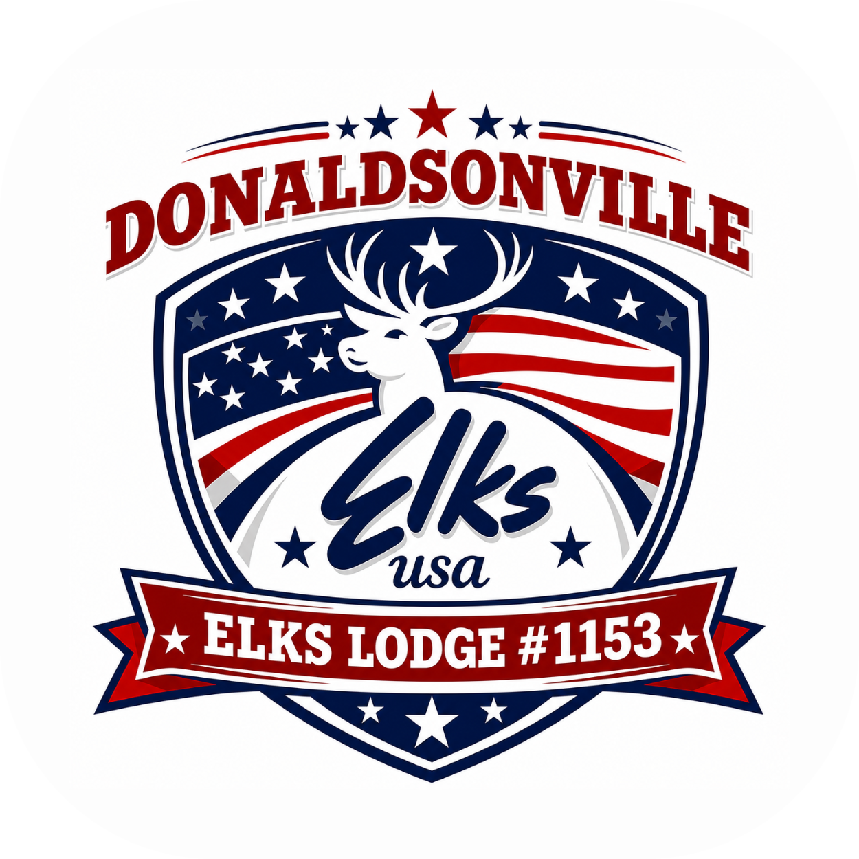 Donaldsonville Elks Lodge #1153 logo